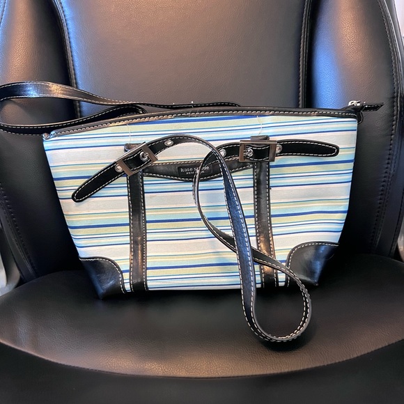 Kate Spade Vintage 90s stripe purse - Picture 3 of 11